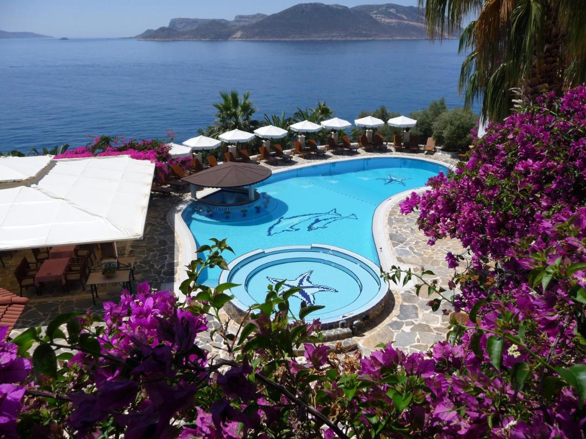 Hadrian Hotel Kaş Esterno foto