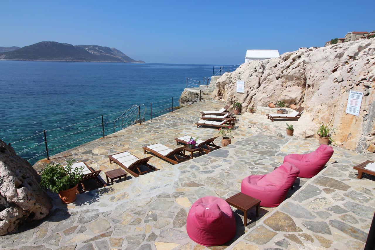 Hadrian Hotel Kaş Esterno foto